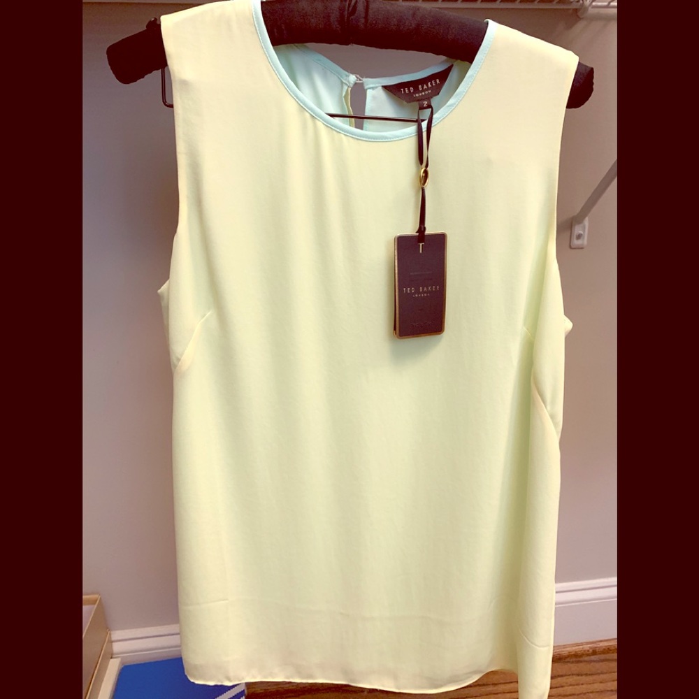Ted Baker Contrast Fold Top